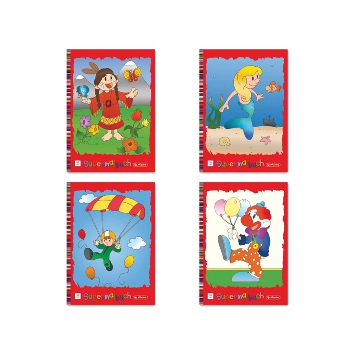 Carte de colorat A4 128 file diverse modele fotografia produsului
