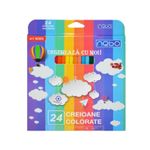 Creioane color Hexagonale Set 24 - NEBO fotografia produsului