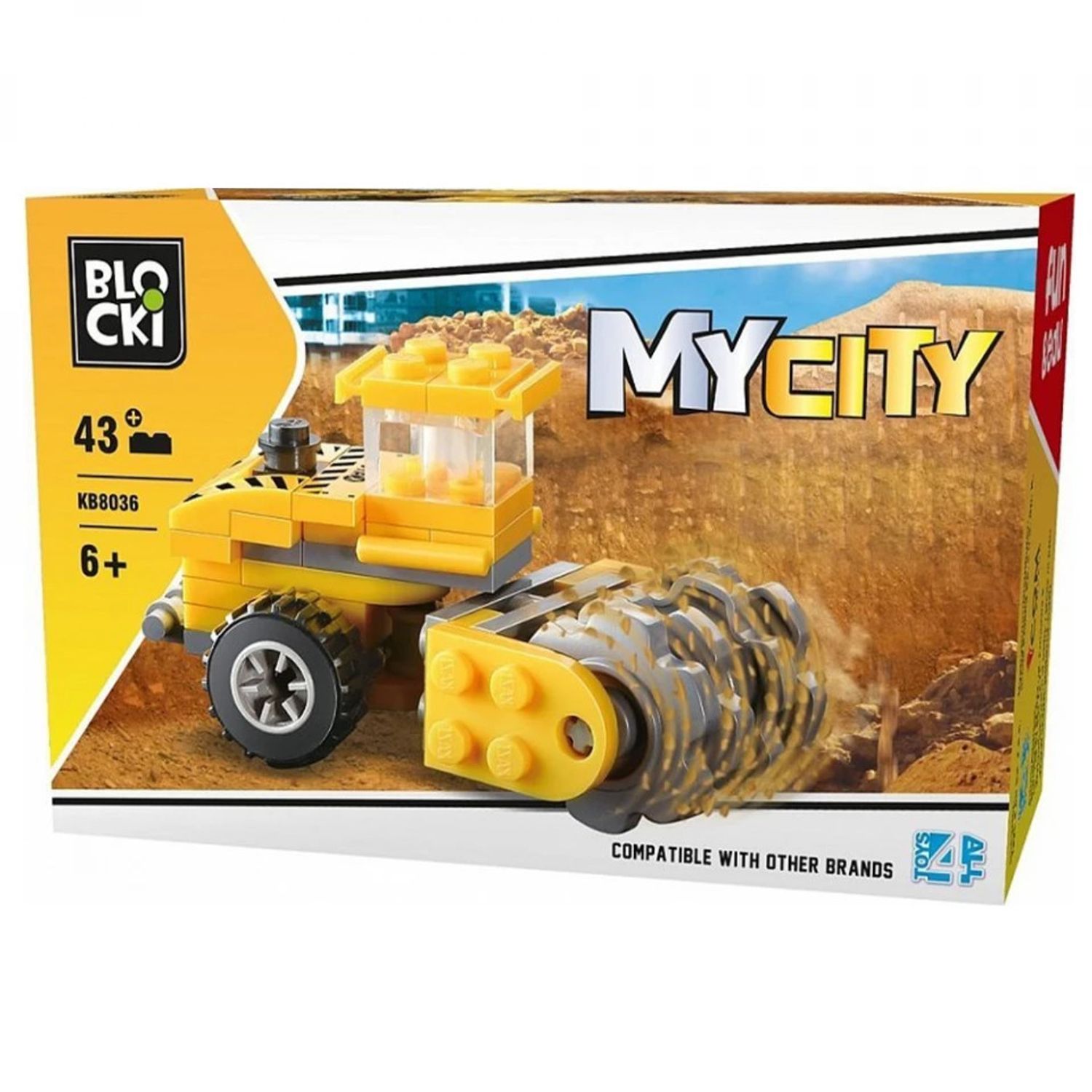 Blocki My City, Nivelator, 43 piese fotografia produsului View 4 L