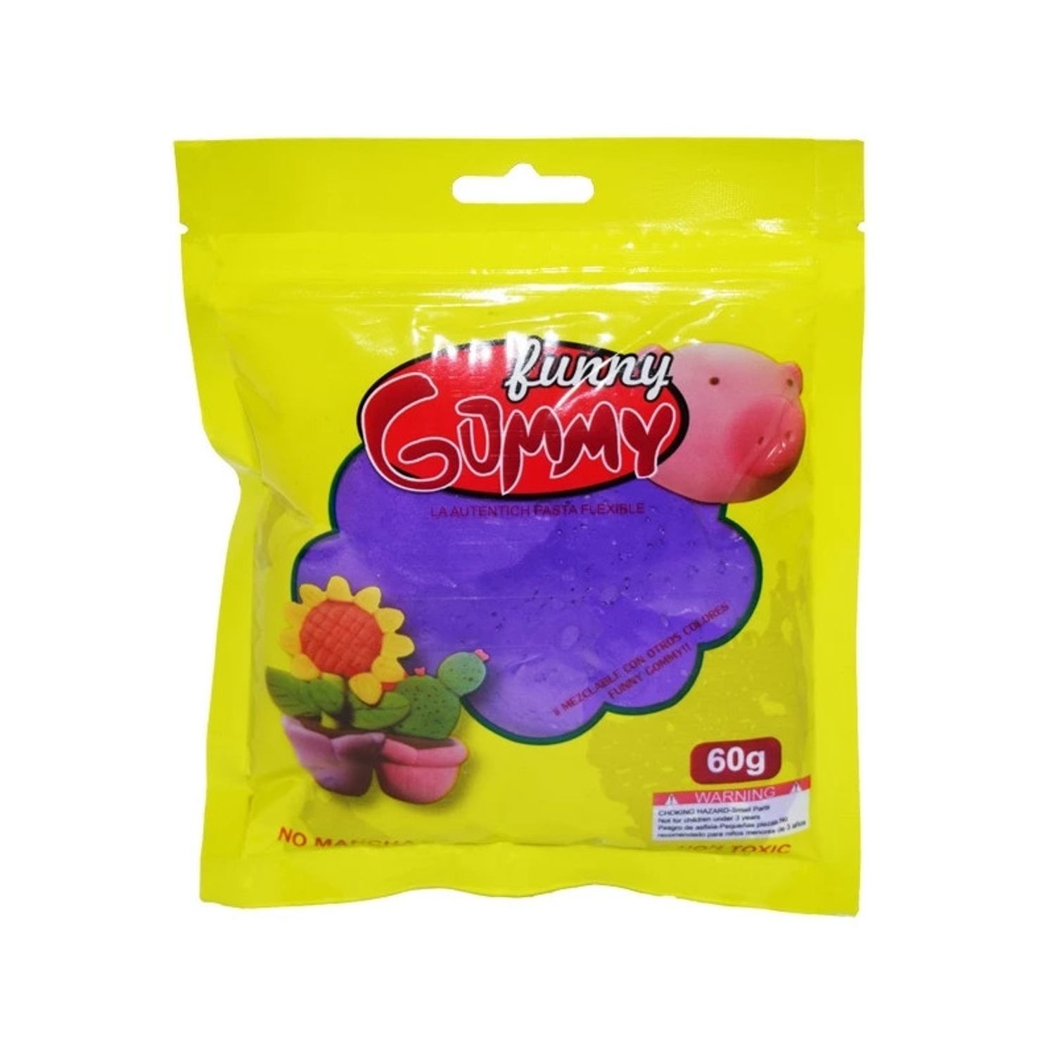 Plastilina modelaj, 60 g/punga fotografia produsului View 2 L