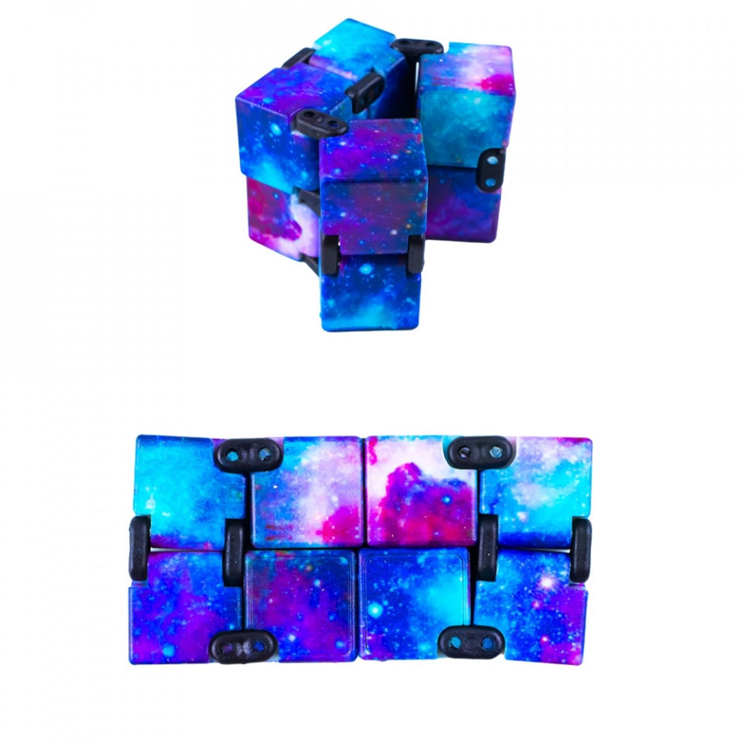 Jucarie antistres, cub miscari infinite, graffiti fotografia produsului View 4 L