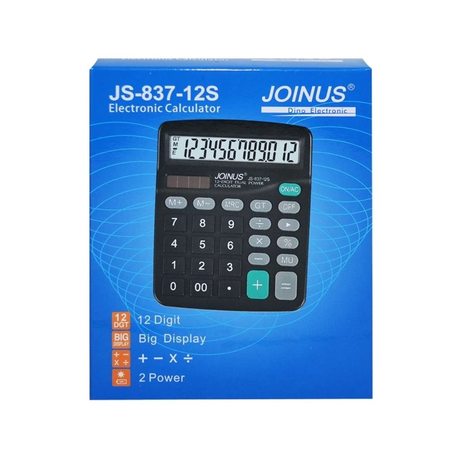 Calculator 12 digiti, JOINUS, JS837-12 fotografia produsului View 2 L