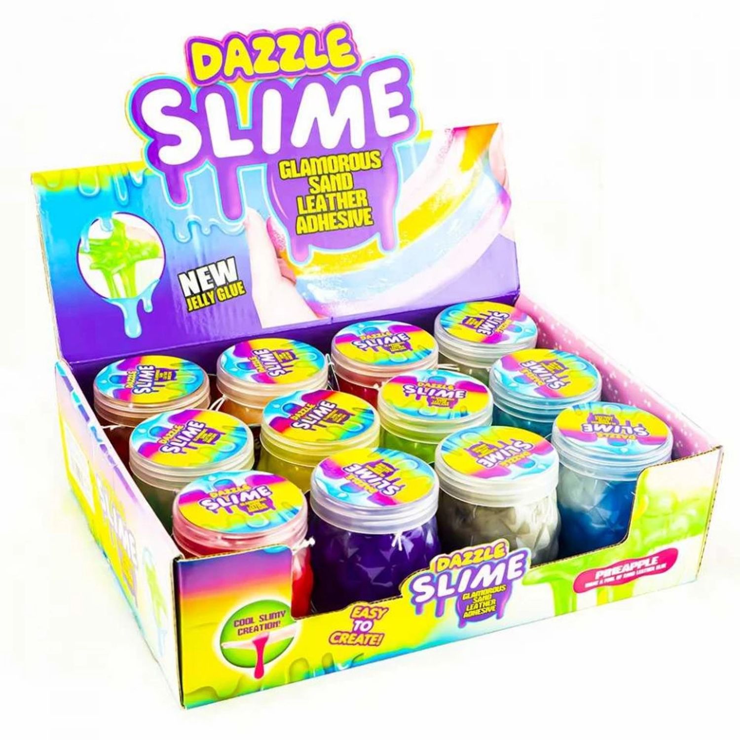Slime dazzle in borcan, 140 ml fotografia produsului View 3 L