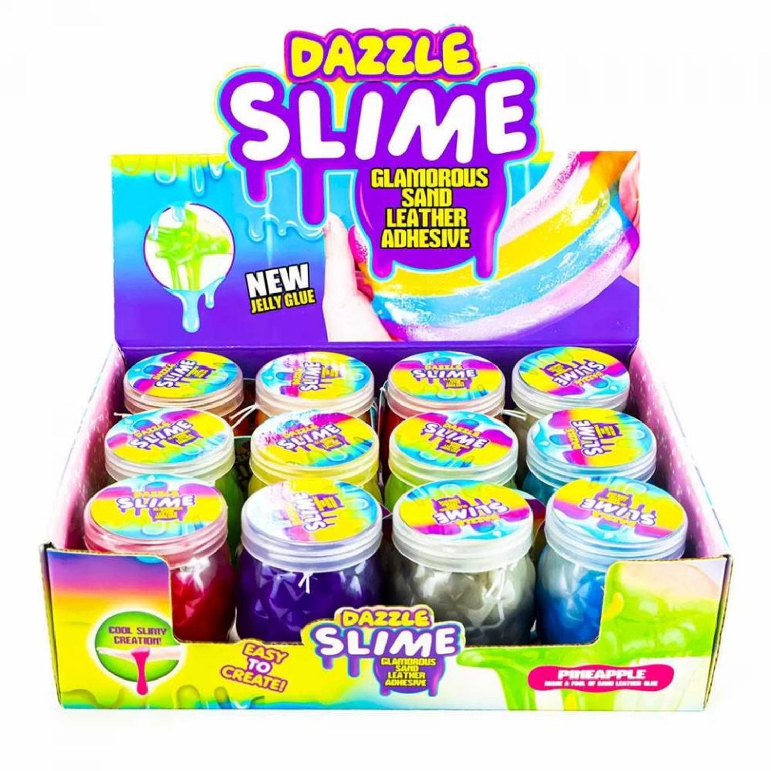 Slime dazzle in borcan, 140 ml fotografia produsului