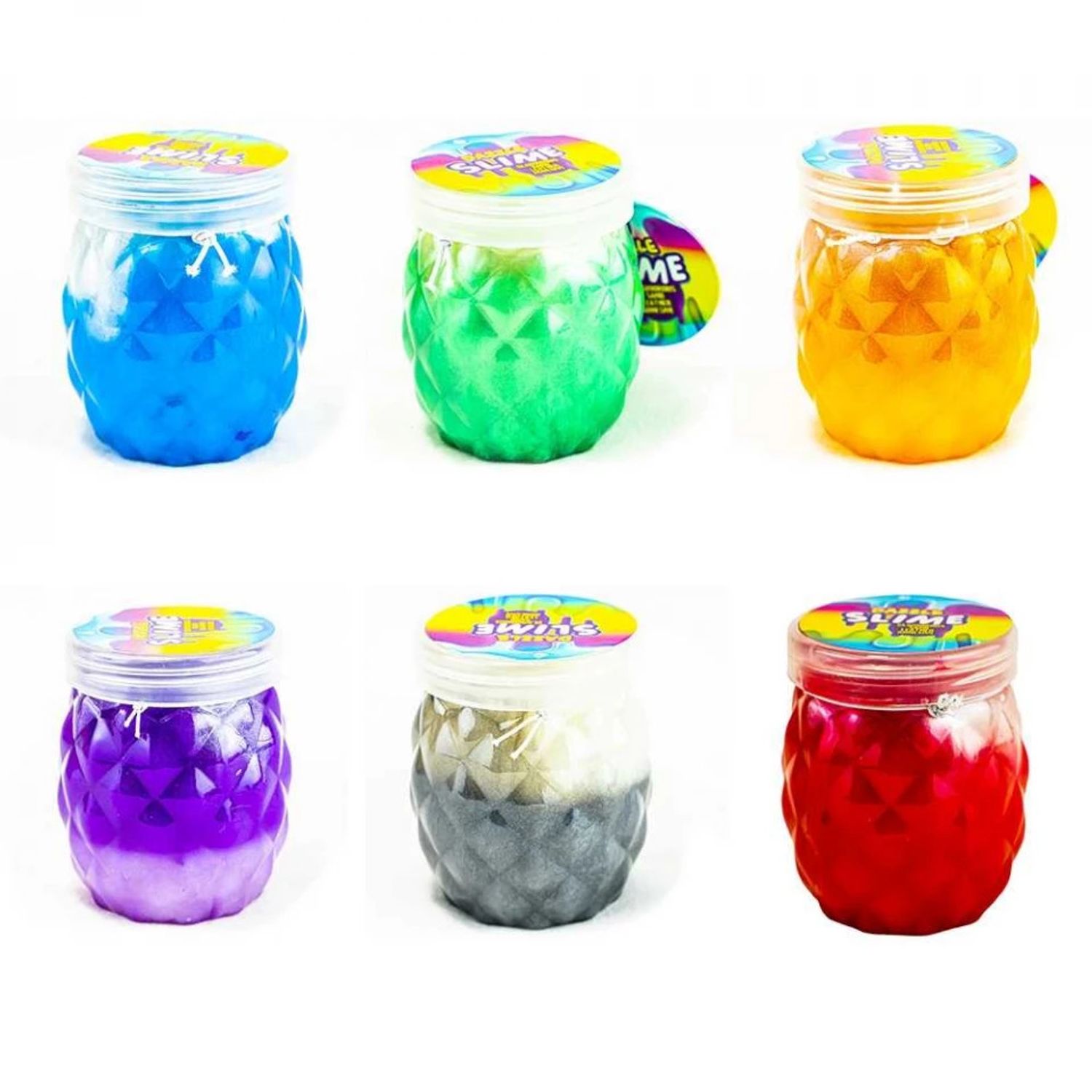Slime dazzle in borcan, 140 ml fotografia produsului View 2 L