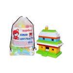 Cuburi constructii ambalaj mare, 320 piese/570g - ROBENTOYS fotografia produsului