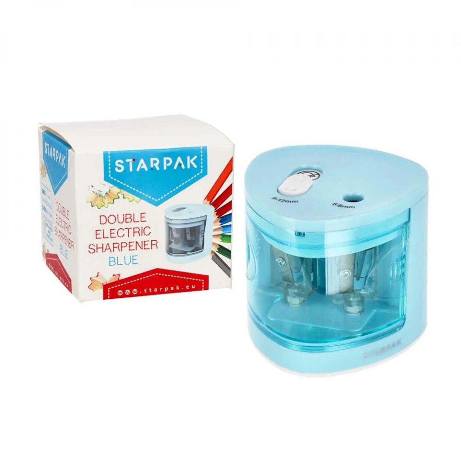 Ascutitoare electrica, dubla - STARPAK fotografia produsului