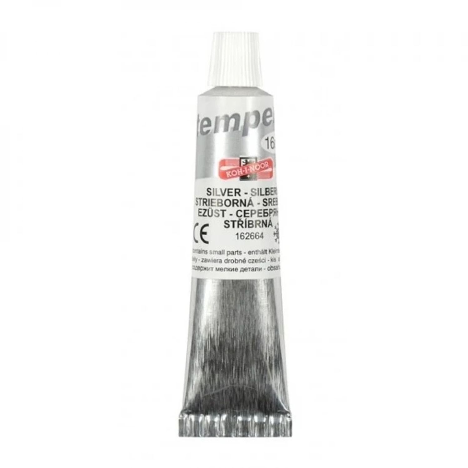 Tempera 16 ml, argintiu, 10 buc/set - Koh-I-Noor fotografia produsului View 2 L