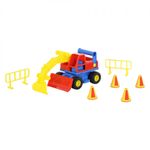 Excavator cu accesorii - ConsTruck, 29x16x16 cm, Wader fotografia produsului View 3 S