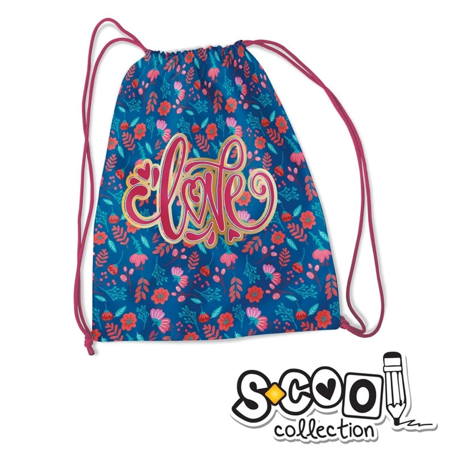 Sac sport LOVE, 46x35.5cm - S-COOL fotografia produsului