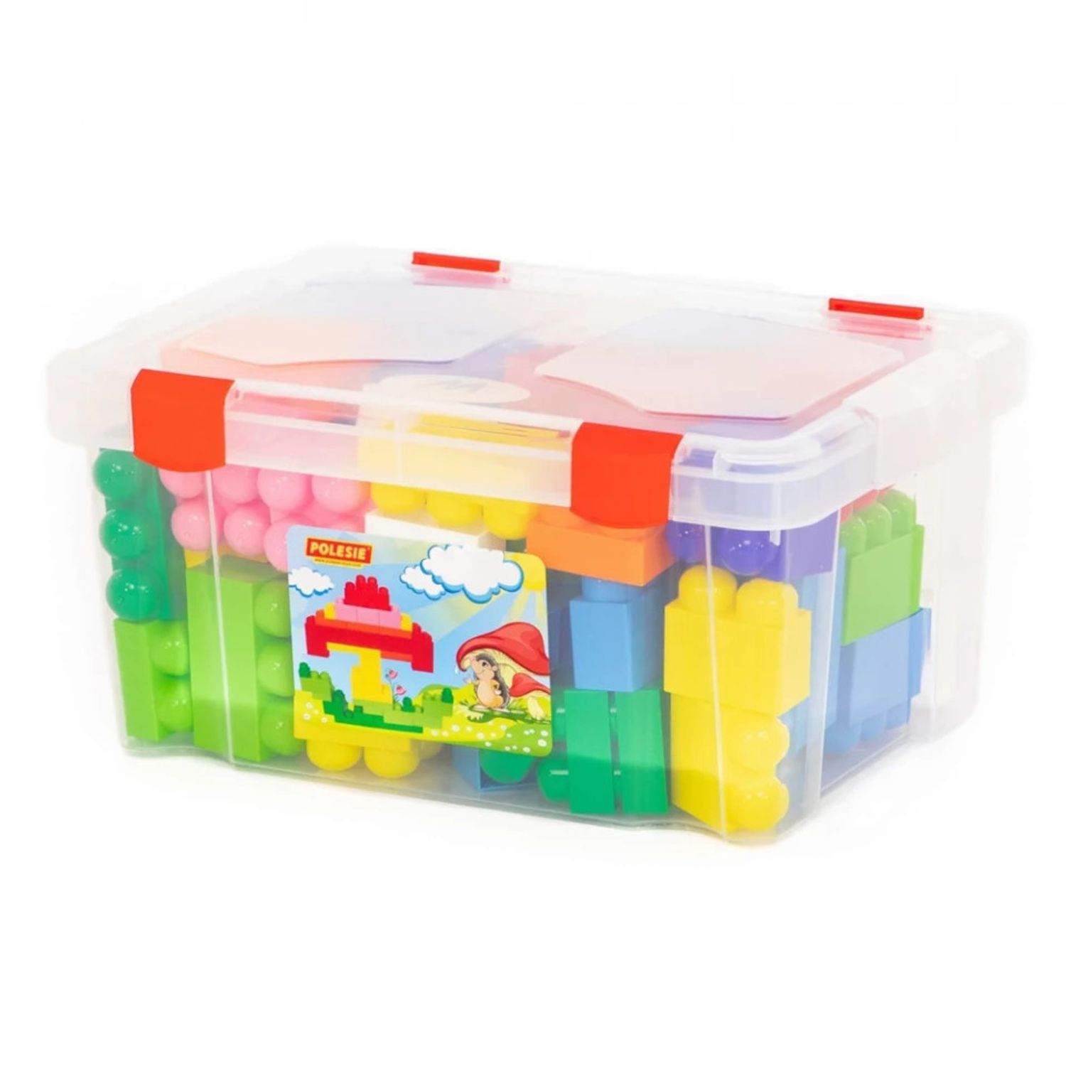 Cuburi constructii Jumbo, 74 piese/cutie, Polesie fotografia produsului View 4 L