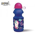 Sticla apa, plastic, Unicorn, 350ml - S-COOL, SC1587 fotografia produsului