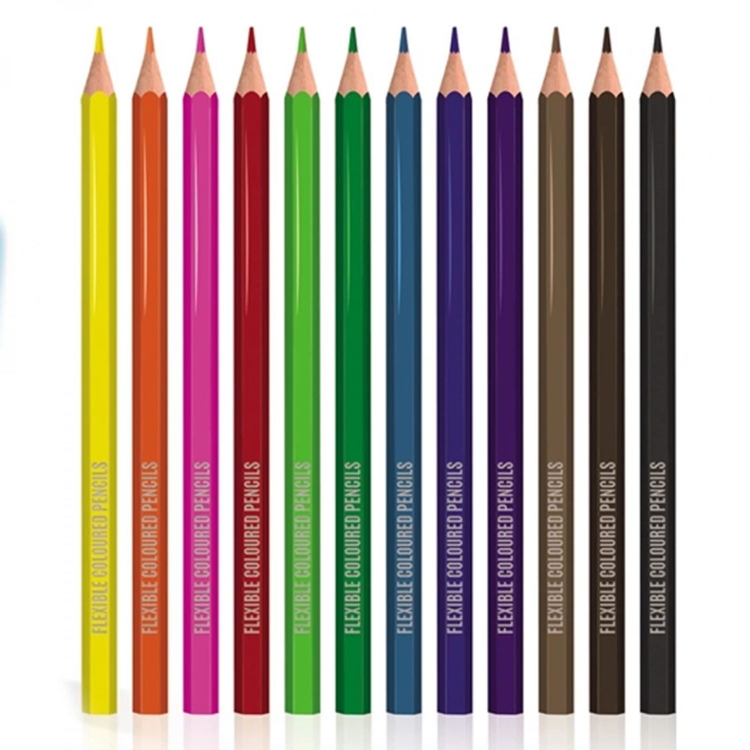 Creioane color, flexibile, jumbo,12 culori/set - S-COOL fotografia produsului View 2 L