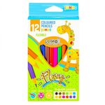 Creioane color, flexibile, jumbo,12 culori/set - S-COOL fotografia produsului