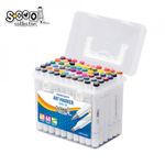 Markere cu 2 capete, 6mm-3mm, 60 cul/set - S-COOL fotografia produsului