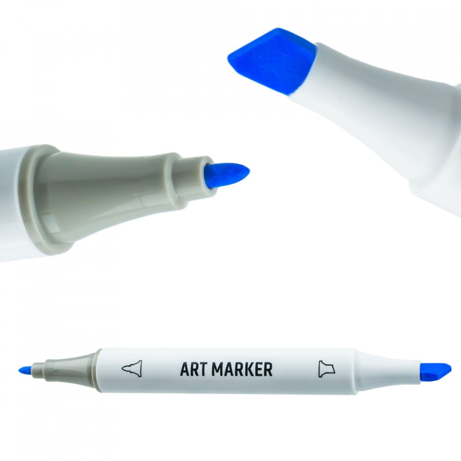 Markere cu 2 capete, 6mm-3mm, 60 cul/set - S-COOL fotografia produsului View 5 L