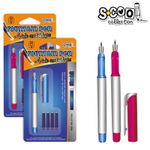 Stilou + 4 rezerve, 1set/blister - S-COOL fotografia produsului