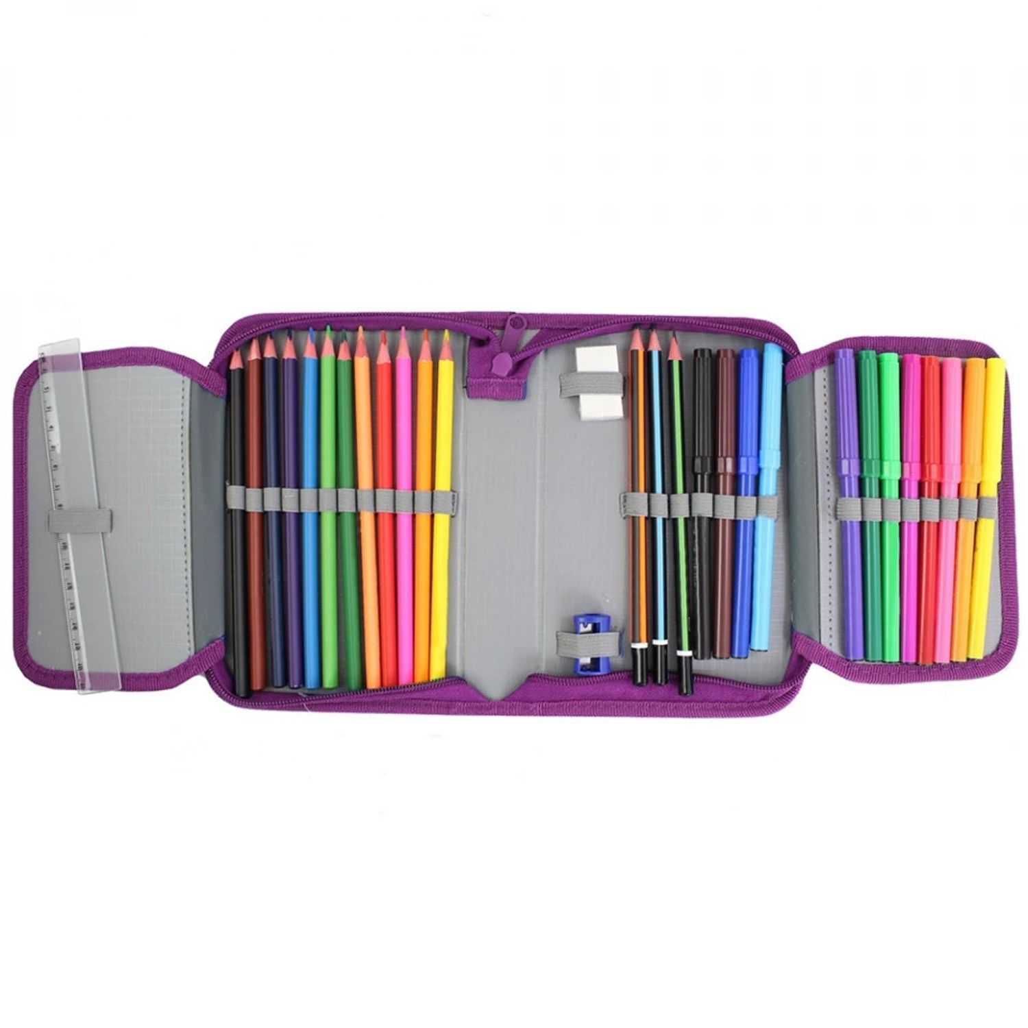 Penar echipat, 1 fermoar, 2 extensii, 32 piese, LLAMA - S-COOL fotografia produsului View 3 L