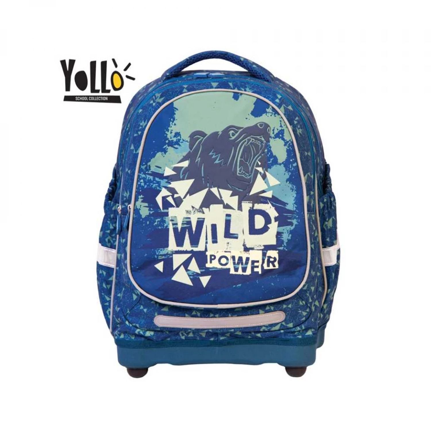 Ghiozdan anatomic WILD POWER, 38 cm - YOLLO fotografia produsului