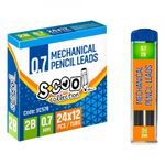 Mine creion mecanic 0,7mm, 2B, 24 buc/set - S-COOL fotografia produsului