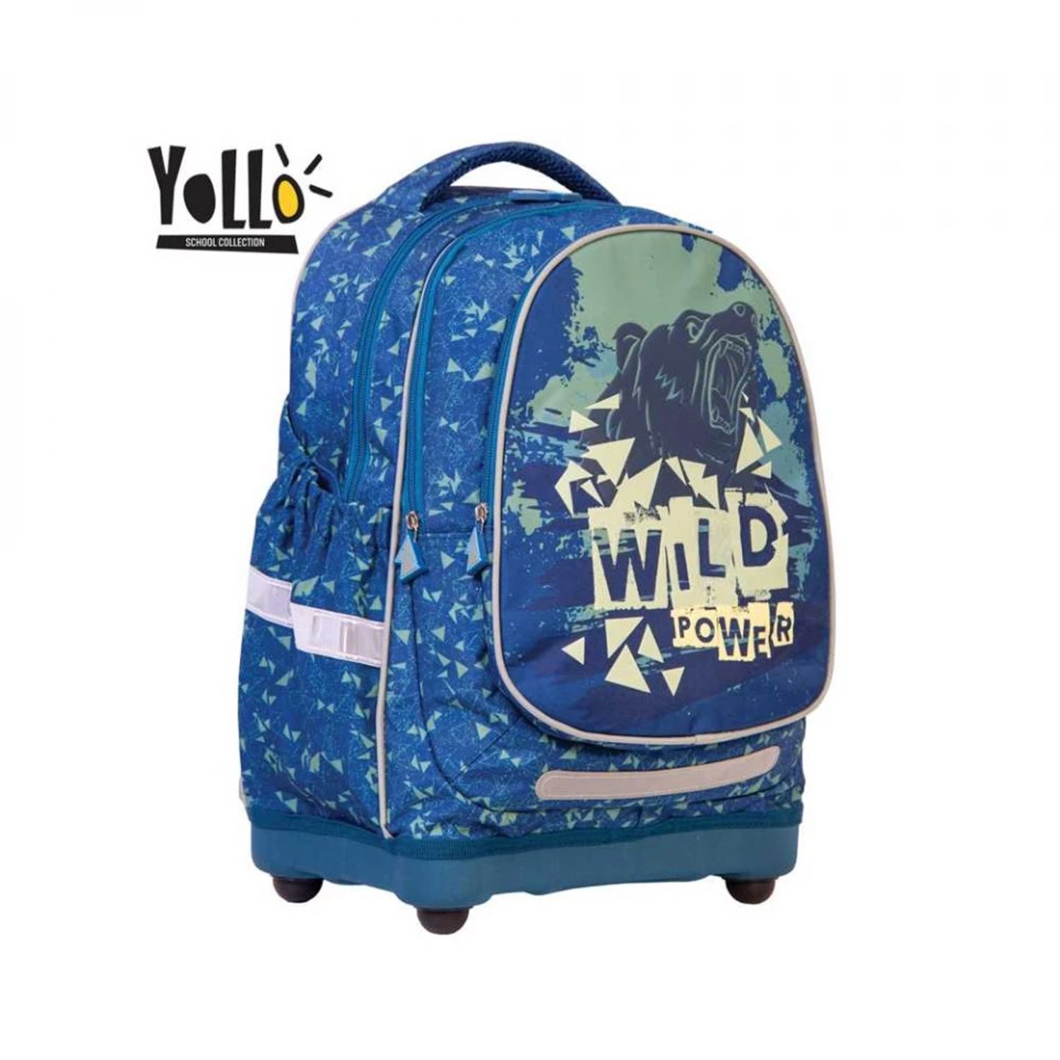 Ghiozdan anatomic WILD POWER, 38 cm - YOLLO fotografia produsului View 2 L