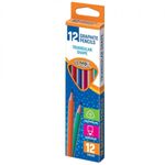 Creion grafit HB, neon/gold, 12 buc/cutie - S-COOL fotografia produsului View 3 S