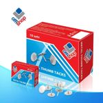 Pioneze metalice, 50 buc/set - OFFISHOP fotografia produsului