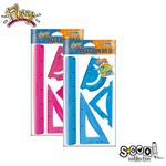 Trusa geometrie flexibila, 4 piese/set - S-COOL fotografia produsului View 2 S