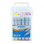 Markere cu 2 capete, 6mm-3mm, 36 cul/set - S-COOL fotografia produsului View 2 S