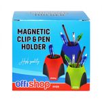 Suport pentru agrafe/pixuri, magnetic - OFFISHOP fotografia produsului View 5 S