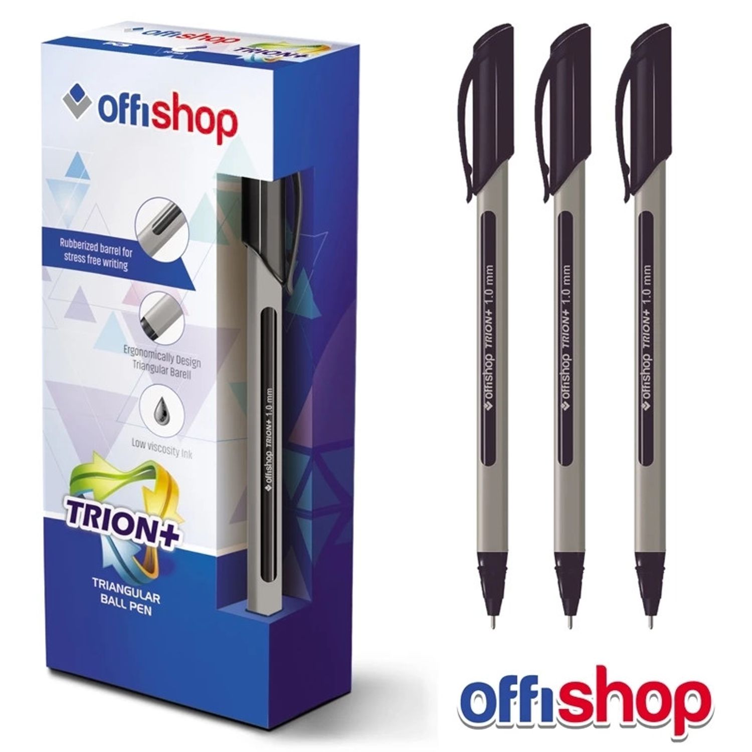 Pix triunghiular, Trion, mina neagra, 10/set - OFFISHOP fotografia produsului