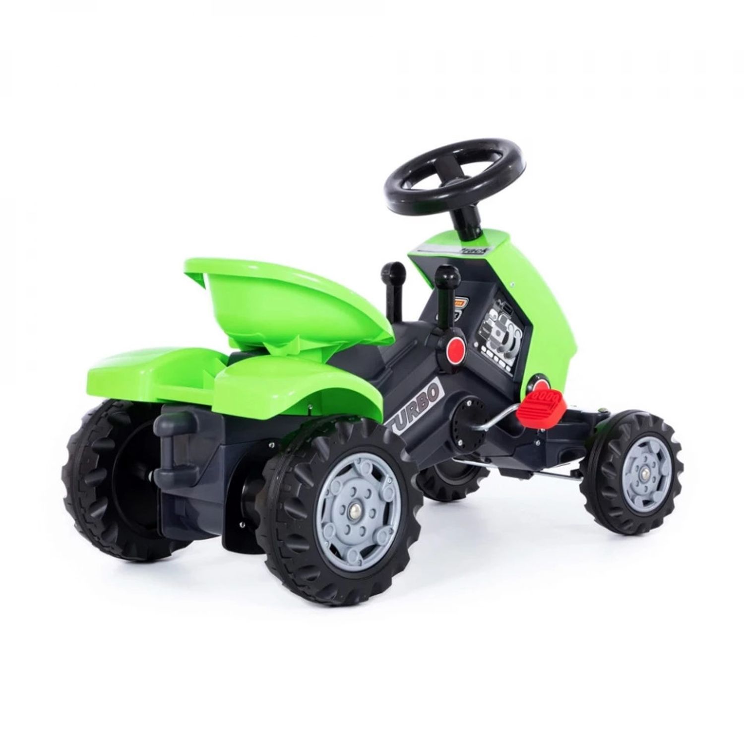 Tractor TURBO 2 cu pedale - POLESIE fotografia produsului View 5 L