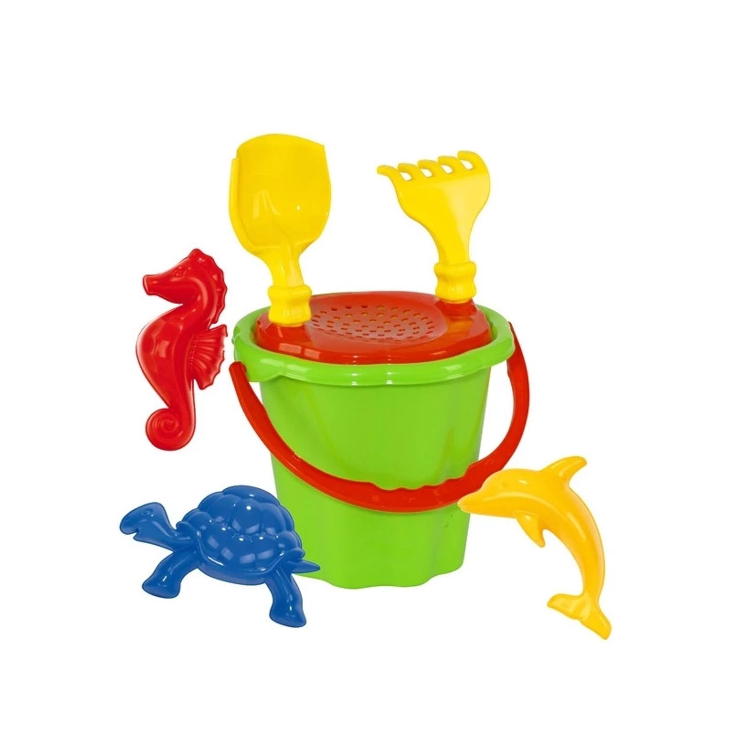 Galeata nisip + 6 accesorii, 34x22 cm - Tupiko fotografia produsului