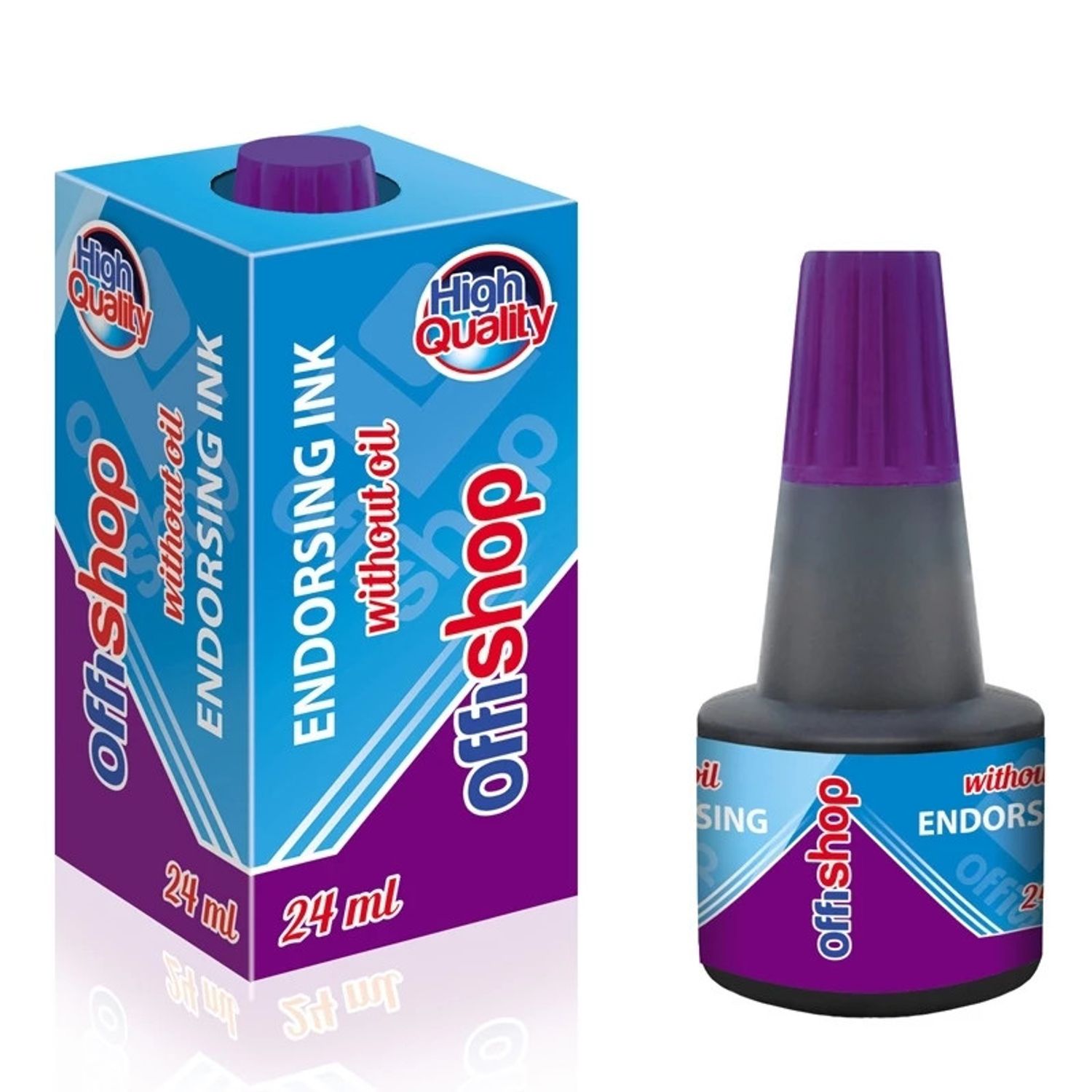 Tus stampila, mov, 24 ml - OFFISHOP fotografia produsului