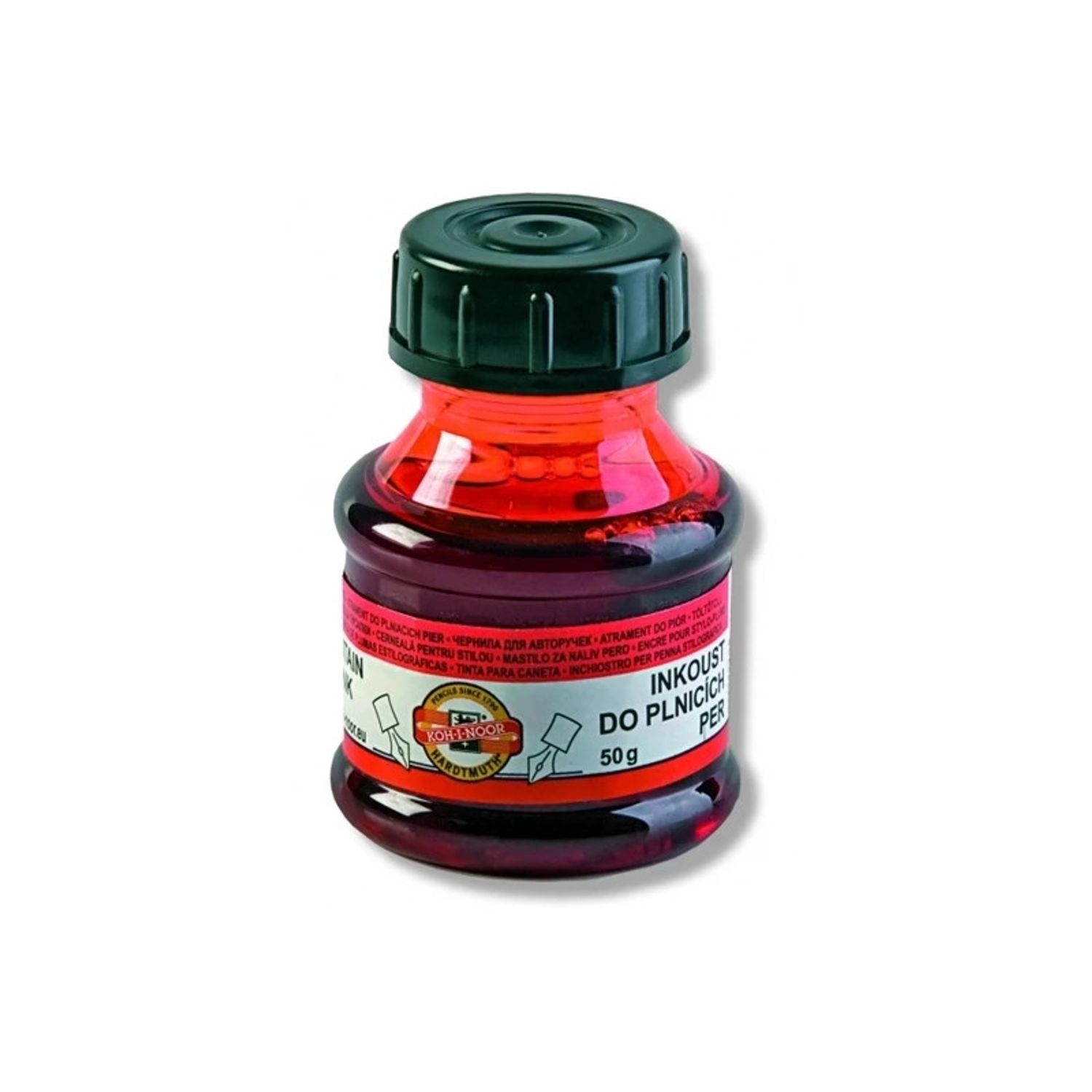 Cerneala rosie 50 ml - Koh-I-Noor fotografia produsului