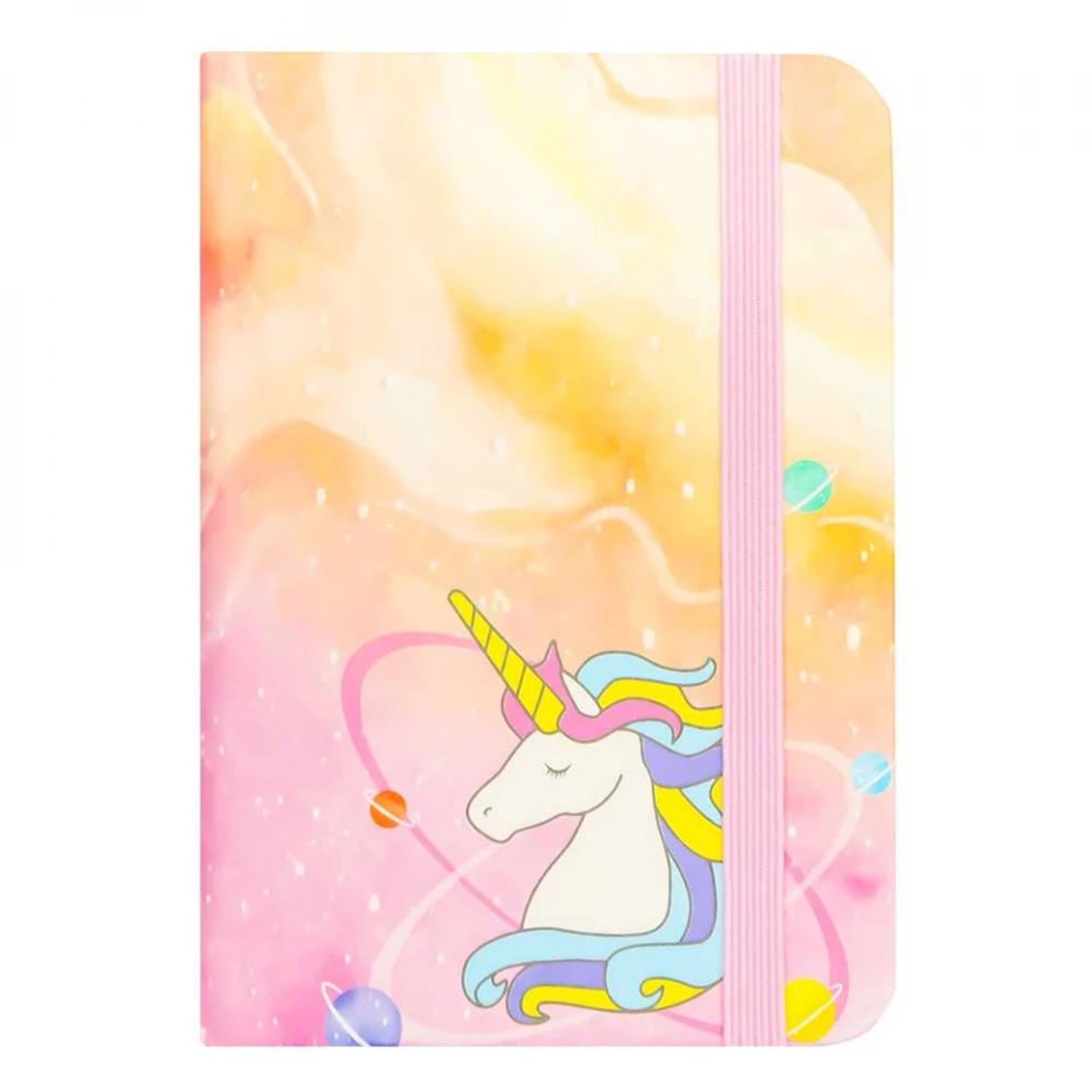 Notes A6 cu elastic, 96 file, Unicorn fotografia produsului View 2 L