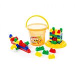 Cuburi constructii Junior, 57 piese/galetusa, Polesie fotografia produsului View 5 S