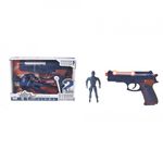 Pistol politist + figurina fotografia produsului
