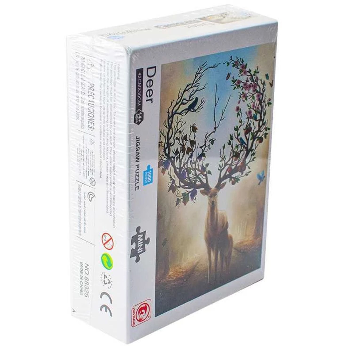 Puzzle carton mini, Cerb, 1000 piese fotografia produsului