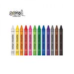 Creioane cerate, JUMBO, 12 culori/set - S-COOL fotografia produsului View 2 S