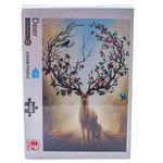 Puzzle carton mini, Cerb, 1000 piese fotografia produsului View 2 S