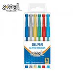 Pix cu gel, sclipici, 6 buc/cutie - S-COOL fotografia produsului