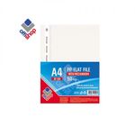 Dosar plastic A4, 120/180 mic, Alb - OFFISHOP fotografia produsului