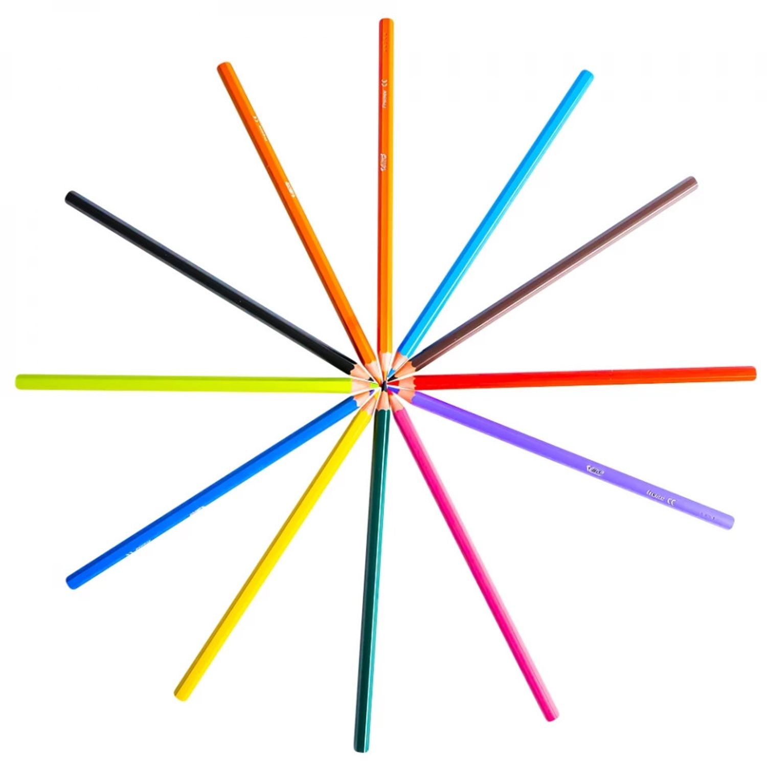Creioane colorate Tropicolors set 12 - BIC fotografia produsului View 2 L