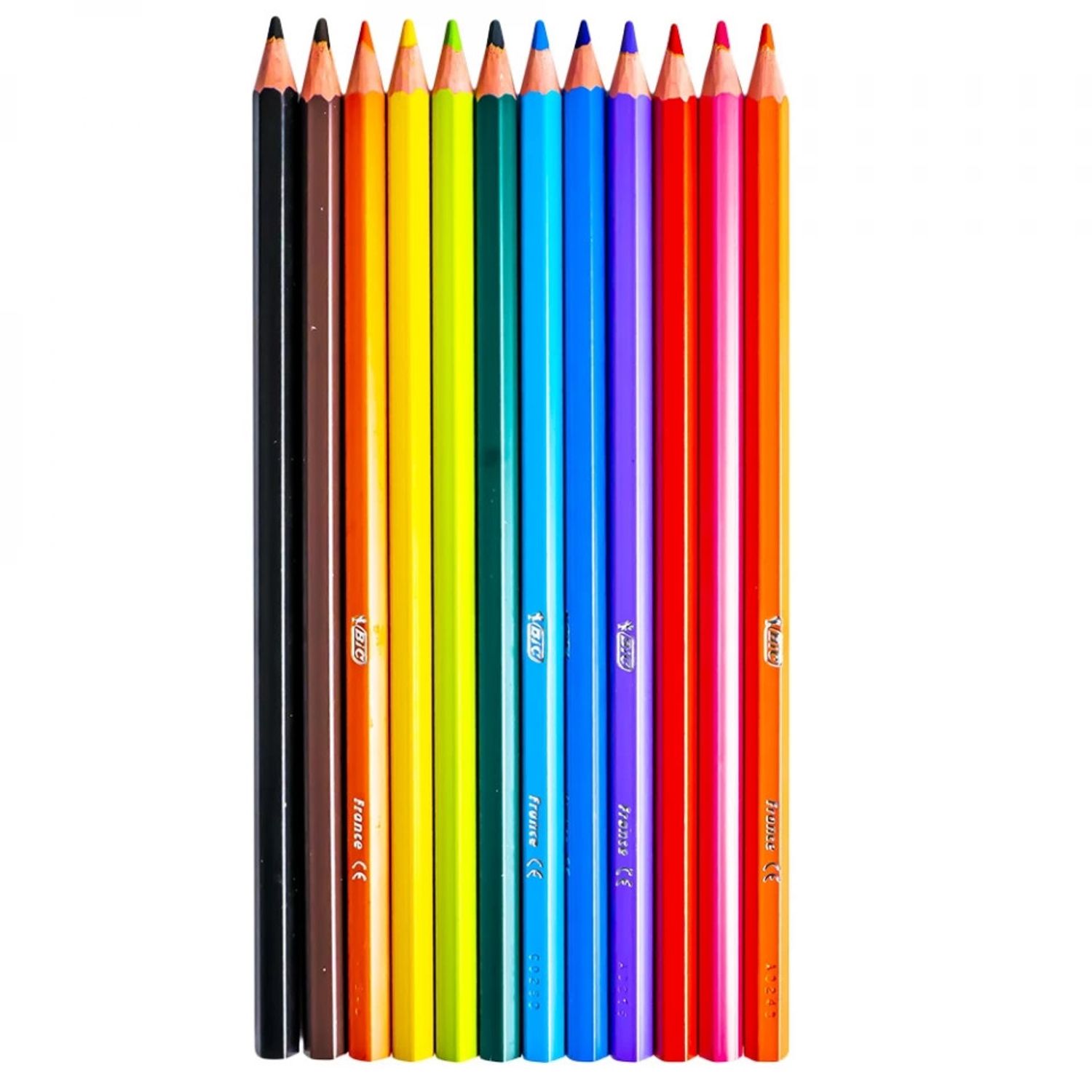 Creioane colorate Tropicolors set 12 - BIC fotografia produsului View 3 L