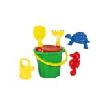 Galeata nisip+stropitoare+5 accesorii, 34x22 cm - Tupiko fotografia produsului