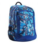 Ghiozdan compartiment laptop, BLUE MILITARY, 43x27x15cm - S-COOL fotografia produsului View 2 S
