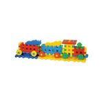 Cuburi constructii, 56x10,3x15 cm, Locomotiva - Tupiko fotografia produsului