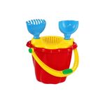 Galeata nisip + 3 accesorii, 23x16 cm - Tupiko fotografia produsului