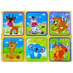 Puzzle lemn, Animale fotografia produsului